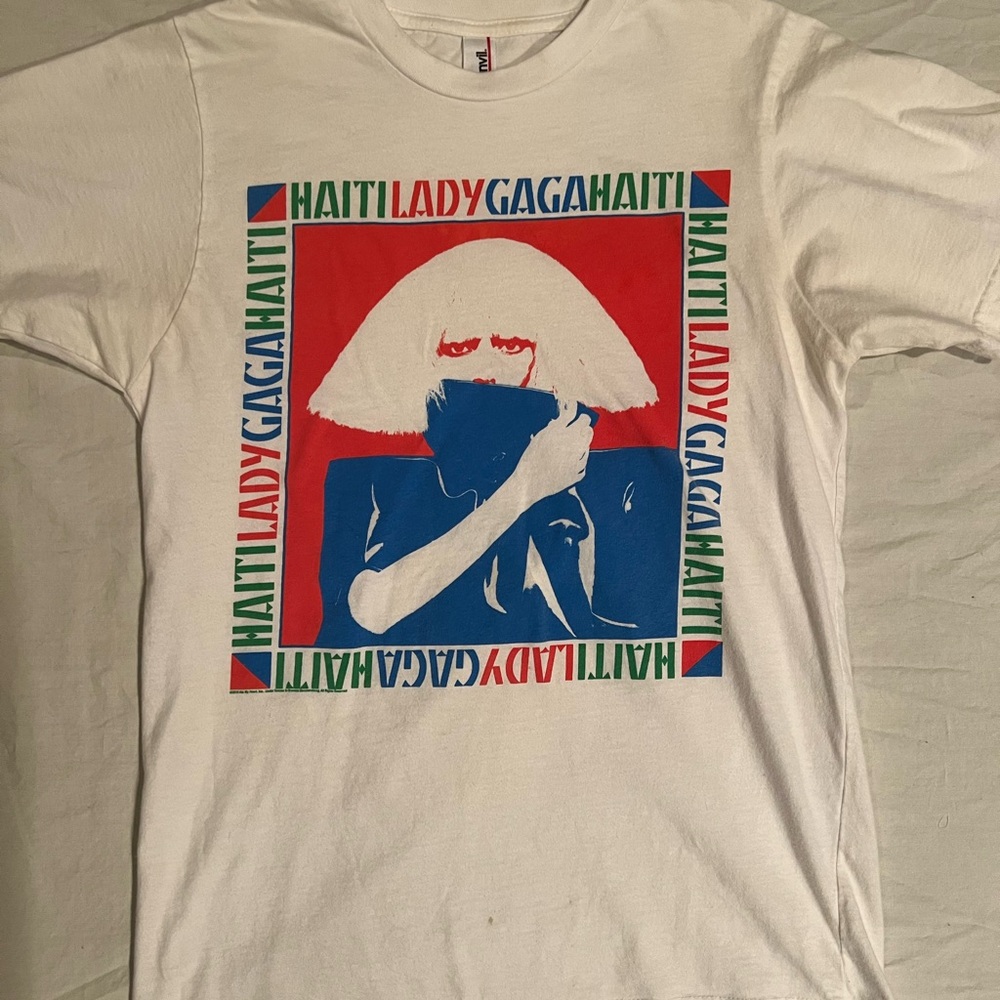 Lady Gaga Haiti Fame Monster T-Shirt, Adult Small